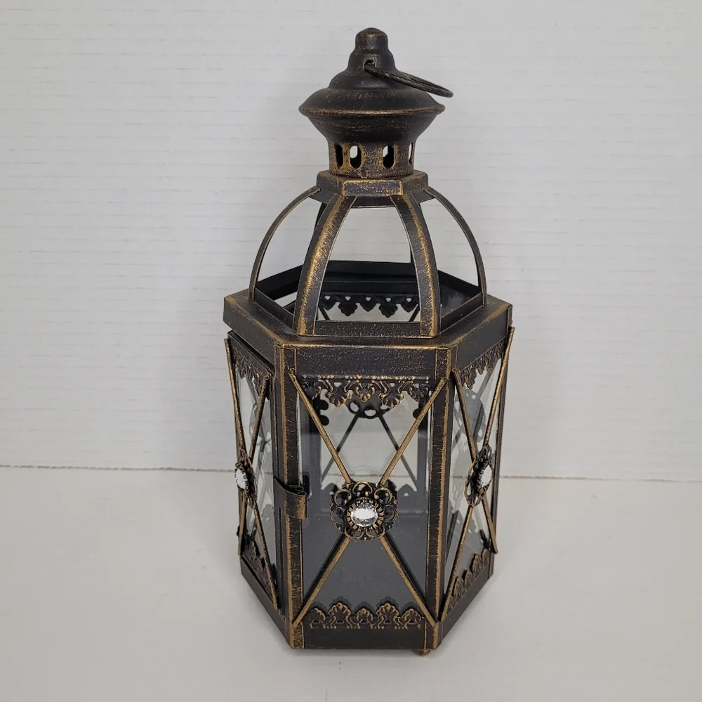 Pier 1 Victorian Style Candle Lantern Candleholder NWOT